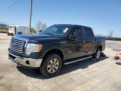 Salvage cars for sale from Copart Pekin, IL: 2012 Ford F150 Supercrew