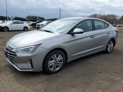 Salvage cars for sale at East Granby, CT auction: 2020 Hyundai Elantra SEL