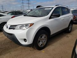 Salvage cars for sale from Copart Elgin, IL: 2014 Toyota Rav4 LE