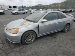 Salvage cars for sale at Colton, CA auction: 2001 Honda Civic SI