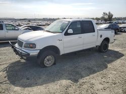 Salvage cars for sale at Antelope, CA auction: 2001 Ford F150 Supercrew