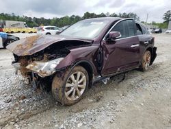 Salvage cars for sale at Ellenwood, GA auction: 2017 Infiniti QX50