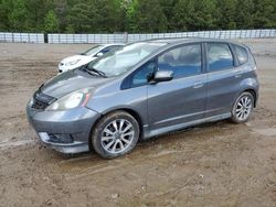 Salvage cars for sale from Copart Gainesville, GA: 2012 Honda FIT Sport