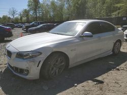 Salvage cars for sale at Waldorf, MD auction: 2015 BMW 528 I