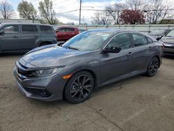 Salvage cars for sale from Copart Moraine, OH: 2021 Honda Civic Sport