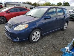 Vehiculos salvage en venta de Copart Sacramento, CA: 2005 Toyota Corolla Matrix XR