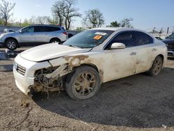 Salvage cars for sale at West Mifflin, PA auction: 2012 Nissan Maxima S