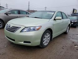 Salvage cars for sale at Chicago Heights, IL auction: 2007 Toyota Camry Hybrid