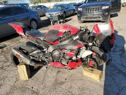 Salvage cars for sale from Copart Wichita, KS: 2019 Yamaha YZFR1