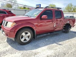Salvage cars for sale from Copart Walton, KY: 2006 Nissan Frontier Crew Cab LE