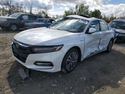 Honda Accord Touring Hybrid salvage cars for sale: 2018 Honda Accord Touring Hybrid