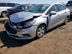 Salvage cars for sale from Copart Elgin, IL: 2018 Chevrolet Cruze LS