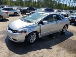 Salvage cars for sale from Copart Harleyville, SC: 2008 Honda Civic EX