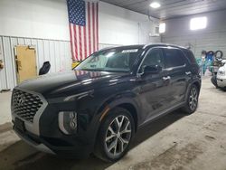 Salvage cars for sale at Des Moines, IA auction: 2022 Hyundai Palisade SEL