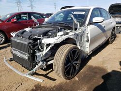 Salvage cars for sale at Elgin, IL auction: 2022 BMW 330XI