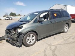 Toyota salvage cars for sale: 2018 Toyota Sienna LE