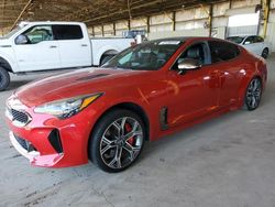 Salvage cars for sale at Phoenix, AZ auction: 2018 KIA Stinger GT2