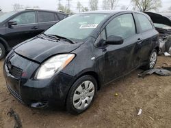 Salvage cars for sale from Copart Elgin, IL: 2008 Toyota Yaris