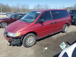 Salvage cars for sale at Marlboro, NY auction: 2002 Honda Odyssey LX