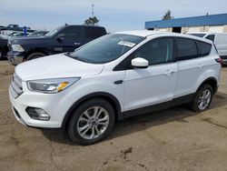 Salvage cars for sale at Woodhaven, MI auction: 2019 Ford Escape SE
