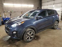 Salvage cars for sale from Copart Angola, NY: 2022 KIA Sportage LX