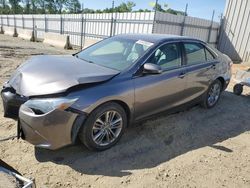 Salvage cars for sale at Spartanburg, SC auction: 2015 Toyota Camry LE