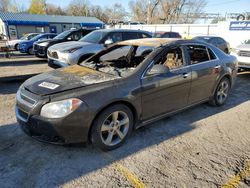 Salvage cars for sale from Copart Wichita, KS: 2012 Chevrolet Malibu 1LT