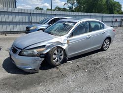 Salvage cars for sale at Gastonia, NC auction: 2009 Honda Accord EXL