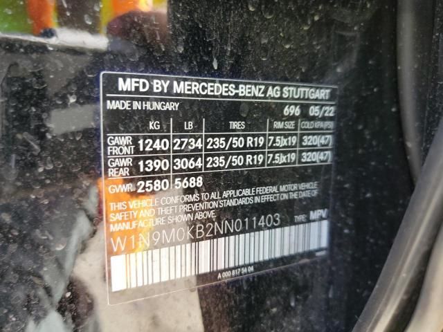 2022 Mercedes-Benz EQB 300 4matic