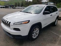 Salvage cars for sale at Van Nuys, CA auction: 2015 Jeep Cherokee Sport