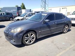 Salvage cars for sale at Hayward, CA auction: 2008 Infiniti M35 Base