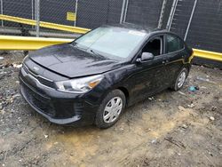 Salvage cars for sale at Waldorf, MD auction: 2019 KIA Rio S