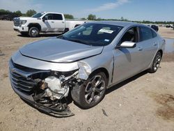 Salvage cars for sale at Houston, TX auction: 2021 Chevrolet Malibu LT