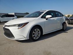 Salvage cars for sale at Orlando, FL auction: 2021 Toyota Corolla LE