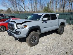 Toyota Tacoma salvage cars for sale: 2018 Toyota Tacoma Double Cab