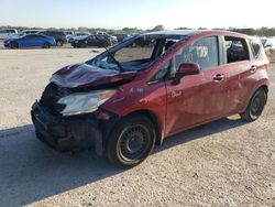 Salvage cars for sale from Copart San Antonio, TX: 2014 Nissan Versa Note S