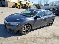 Salvage cars for sale at Marlboro, NY auction: 2016 Honda Civic Touring