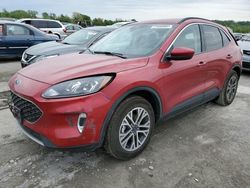 Salvage cars for sale at Cahokia Heights, IL auction: 2022 Ford Escape SEL