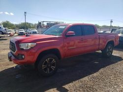 Salvage cars for sale at Kapolei, HI auction: 2018 Toyota Tacoma Double Cab