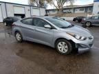 2016 Hyundai Elantra SE