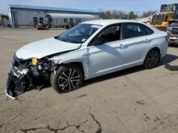 Salvage cars for sale at Pennsburg, PA auction: 2023 Volkswagen Jetta Sport