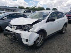 Salvage cars for sale from Copart Sacramento, CA: 2015 Toyota Rav4 LE