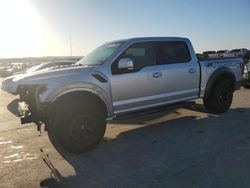 Salvage cars for sale at Grand Prairie, TX auction: 2018 Ford F150 Raptor