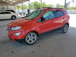 Salvage cars for sale from Copart Cartersville, GA: 2021 Ford Ecosport SE