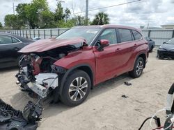 Salvage cars for sale from Copart Riverview, FL: 2023 Toyota Highlander L