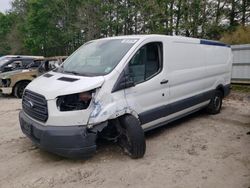 Salvage trucks for sale at Greenwell Springs, LA auction: 2018 Ford Transit T-150