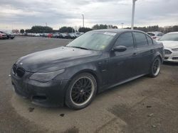 Salvage cars for sale at East Granby, CT auction: 2007 BMW M5