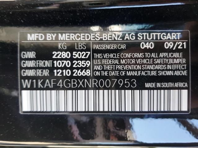 2022 Mercedes-Benz C300