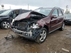 Salvage cars for sale at Chicago Heights, IL auction: 2008 Mercedes-Benz ML 350