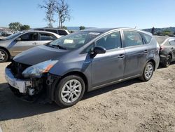 Salvage cars for sale at San Martin, CA auction: 2014 Toyota Prius V